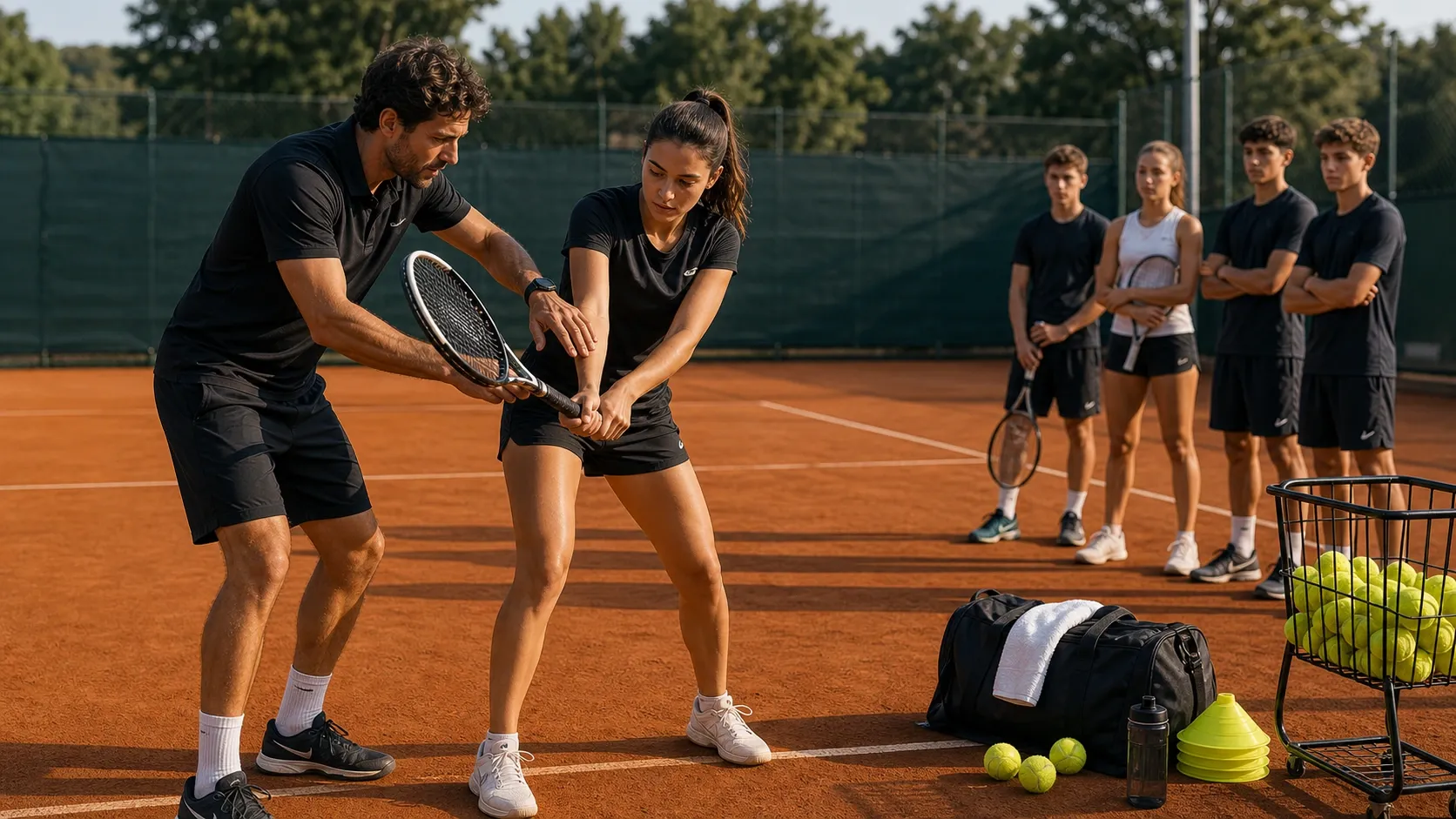 Privatstunden und Tenniscamps verkaufen